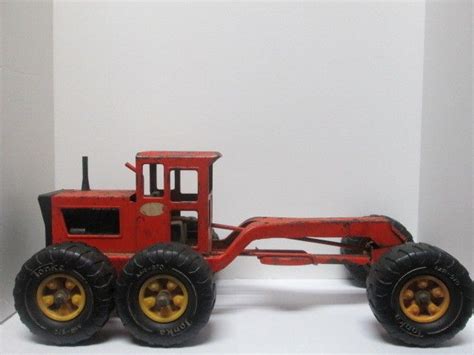 Tonka Orange Vintage Manufacture Diecast Construction 